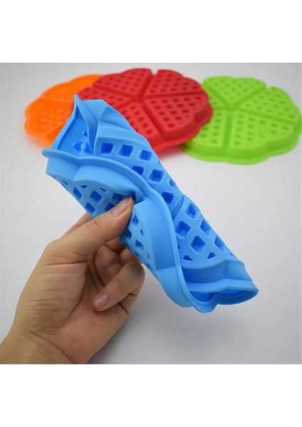 Turuncu Tarzı Yapışmaz Silikon Waffle Kalıp Şeker Jöle Çikolata Pişirme Kalıbı Ekmek Pasta Turta Tart Kalıp Muffin Maker Fondan Pasta Araçları Yeni (Yurt Dışından) indirimleri