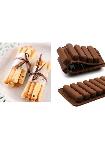 Parmak Kalıp Stili Silikon Bakeware Kalıp Çikolata Moldoles Uzun Parmak Kek Kalıpları Başparmak Kurabiye Kalıpları Pişirme Kalıpları Dıy (Yurt Dışından) modelleri