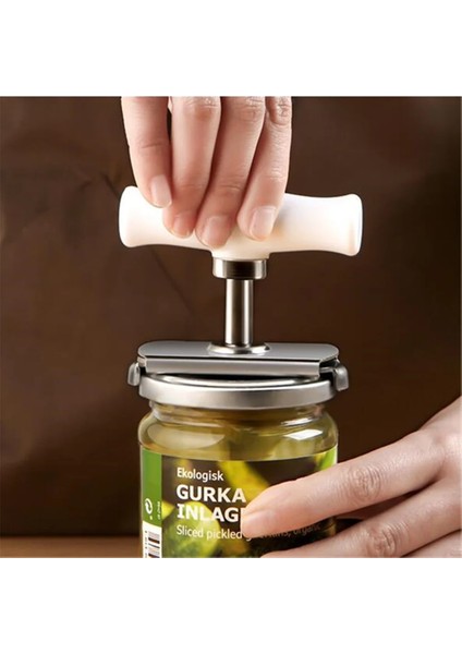Çoklu Stil Mutfak Konserve Açacağı Ayarlanabilir Kavanoz Açacakları Manuel Spiral Conta Kapak Sökücü Bükümlü Vidasız Şişe Açacağı Anahtarlık Dahil (Yurt Dışından) fırsatları