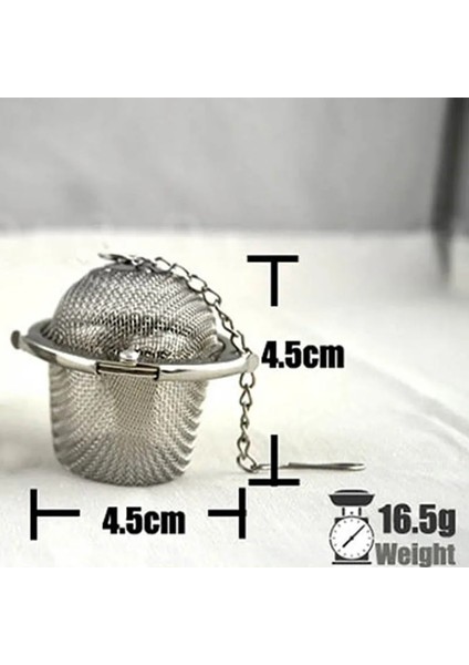 Açık Yeşil Tarzı Alt Fincan ile Paslanmaz Çelik 6.5cm Çay Süzgeci Çift Saplı Toplu Çay Baharat Filtresi Yeniden Kullanılabilir Çay Süzgeci Çaydanlık Aksesuarları (Yurt Dışından)