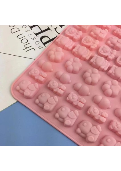 Kek Kalıpları Pasta Aleti Preslenebilir 3D Noel Küçük Sevimli Ayı Tema Basın Pişirme Gereçleri Ekmek Mousse Jöle Dayanıklı (Yurt Dışından) modelleri