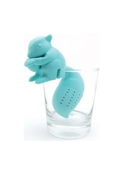 Sincap Çayı Demlik Stili Tita Tekne Çay Demlik Gıda Sınıfı Silikon Hayvanlar Bunny Tavşan Kedi Köpek Fil Como Alpaka Palamut Çay Filtre Süzgeç (Yurt Dışından)