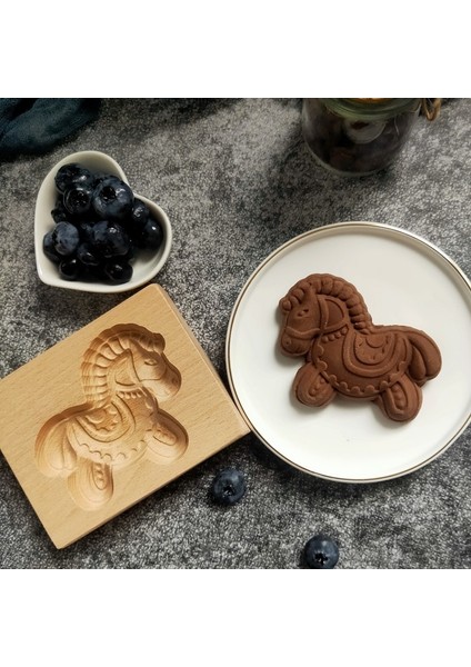 No.26 Tarzı Kurabiye Kalıbı Kesici Ahşap Zencefilli Kurabiye Kalıbı Kurabiye Kesici Kalıp Basın 3D Kek Kabartma Pişirme Kalıp Araçları Bisküvi Provance Çerez (Yurt Dışından)