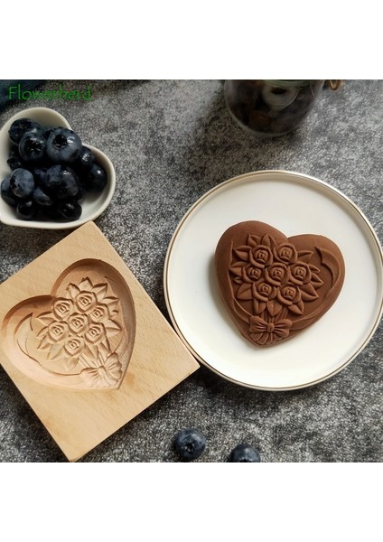 No.26 Tarzı Kurabiye Kalıbı Kesici Ahşap Zencefilli Kurabiye Kalıbı Kurabiye Kesici Kalıp Basın 3D Kek Kabartma Pişirme Kalıp Araçları Bisküvi Provance Çerez (Yurt Dışından) fiyatları