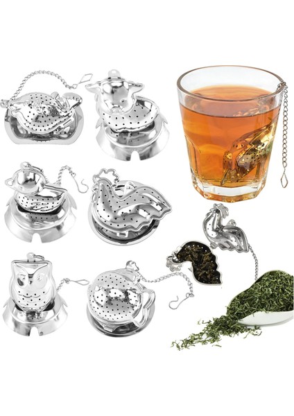 C Stili Paslanmaz Çelik Filtre Çay Demlik Örgü Yeniden Kullanılabilir Çay Poşeti Kupa Çaydanlık Çorba Mutfak Aletlerinde Baharat Kabı Çok Şekilli Top (Yurt Dışından)