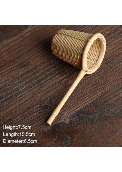 A6 Stili Japon Tarzı Çay Töreni Bambu Ahşap Çay Filtresi Örgü Çay Demlik Yeniden Kullanılabilir Süzgeç Örgü Süzgeçler Mutfak Aksesuarları (Yurt Dışından)
