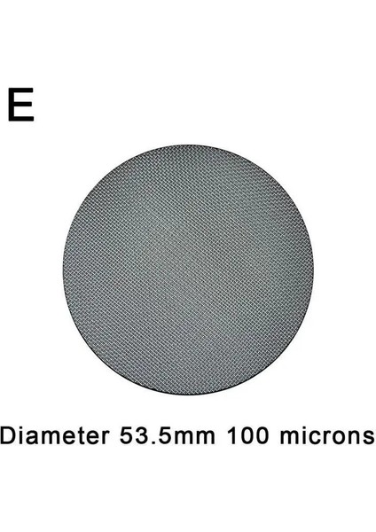 E Stili .5 Iletişim Duş Ekranı Puck Ekran Filtresi Kafesi Kahve Makinesi Için Evrensel Olarak Kullanılan Yeniden Kullanılabilir Çelik Filtre (Yurt Dışından)