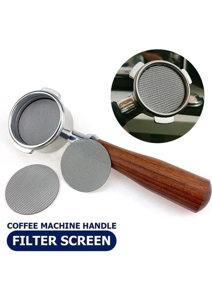 E Stili .5 Iletişim Duş Ekranı Puck Ekran Filtresi Kafesi Kahve Makinesi Için Evrensel Olarak Kullanılan Yeniden Kullanılabilir Çelik Filtre (Yurt Dışından)