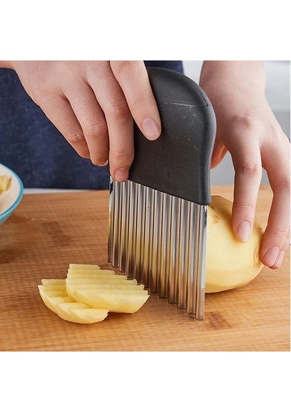Patates Dilimleyici Tarzı Wonderlife Patates Dilimleyici Patates Kızartma Makinesi Sebze ve Meyve Kesici Soyma Makinesi Paslanmaz Çelik Mutfak Eşyaları (Yurt Dışından) fiyatları