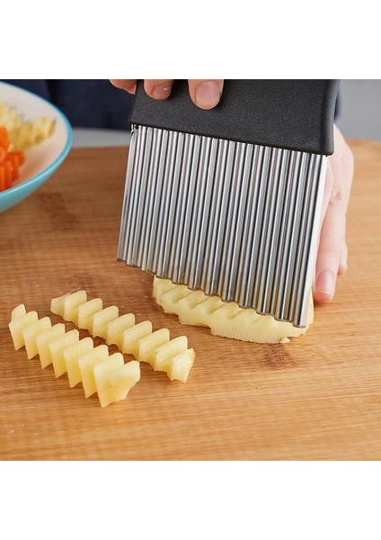 Patates Dilimleyici Tarzı Wonderlife Patates Dilimleyici Patates Kızartma Makinesi Sebze ve Meyve Kesici Soyma Makinesi Paslanmaz Çelik Mutfak Eşyaları (Yurt Dışından) indirimleri
