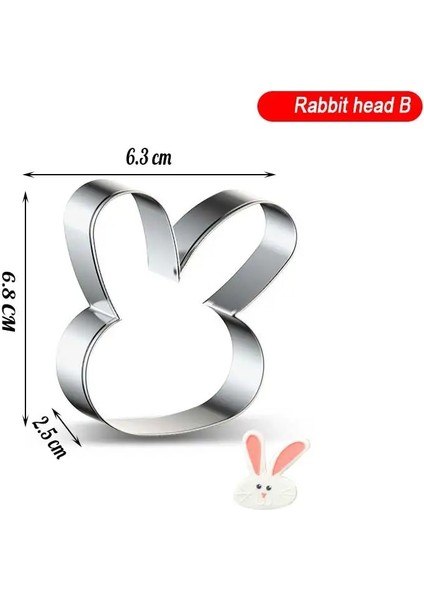 A-9 Stili Paskalya Modelleme Araçları Metal Paslanmaz Çelik Bisküvi Kurabiye Kalıbı Mutfak Gereçleri Pişirme Için Çerez Kesici Mutfak Ａccessories (Yurt Dışından) indirimleri