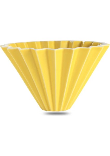 Sarı Stil 1-2kup Seramik Kahve Filtresi Yeniden Kullanılabilir Filtreler Kahve Makinesi Ahşap Standlı V60 Huni Damlatıcı Kek Filtre Fincan Kahve Aksesuarları (Yurt Dışından)