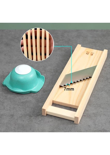 7 mm Koruyucu Stili Kızartma Patates Bıçağı Patates Kızartması Kesici Sebze Araçları Paslanmaz Çelik Dilimleme Fry Meyve Gadget Dalgalı Kesme Salata Aletleri (Yurt Dışından)