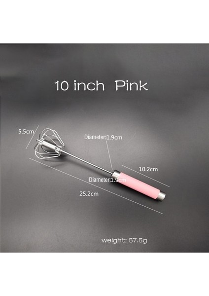 10-Pembe Tarzı Yarı Otomatik Yumurta Çırpıcı Paslanmaz Çelik Manuel Mikser Yumurta Çırpma Krema Mikser Mutfak Aksesuarları Yumurta Araçları Için Uygun (Yurt Dışından)