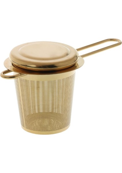 No.1 Tarzı Çay Filtresi Süzgeç Hasır Demlik Paslanmaz Çelik Metal Baharat Ot Baharat Çeşni Tatlandırıcı (Yurt Dışından)