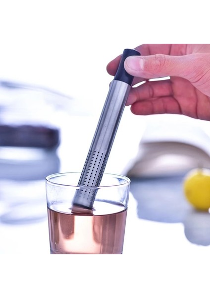 No.1 Tarzı Çay Filtresi Süzgeç Hasır Demlik Paslanmaz Çelik Metal Baharat Ot Baharat Çeşni Tatlandırıcı (Yurt Dışından) fırsatları