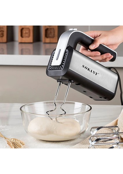 800W Yüksek Güç Elektrikli Gıda Mikser Hamur Blender Yumurta Çırpıcı Spiral Çırpma Krema Mikser Ev Mutfak Pişirme Araçları (Yurt Dışından)