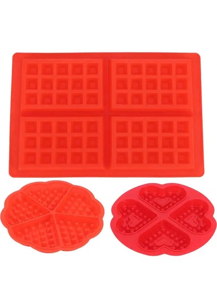 Bir Stil Waffle Makinesi Dıy Waffle Kalıbı Yeniden Kullanılabilir Silikon Muffin Kek Kalıbı Pişirme Gereçleri Mutfak Aksesuarı Waffle Kalıbı (Yurt Dışından) fiyatları