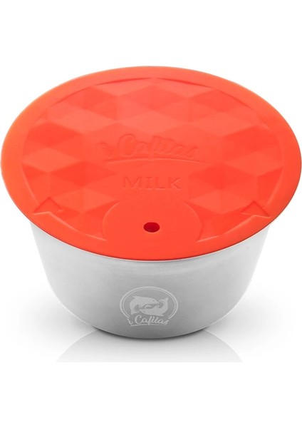 1süt Kapsül1 Kaşık Stili Nescafe Dolce Gusto Için Yeniden Kullanılabilir Kahve ve Süt Köpüğü Kapsülleri Doldurulabilir Kahve Filtresi Latte Makinesi (Yurt Dışından)