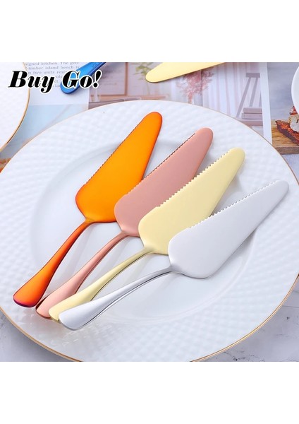 Siyah Stil 9 Renksiz Çelik Kek Pizza Kürek Bıçağı Tereyağı Bıçağı Piepizzapeynir Tatlı Çatal Bıçak Takımı Bakeware Kek Spatula Aracı (Yurt Dışından) indirimleri