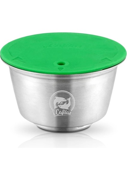 Karpuz Kırmızı Stil Paslanmaz Çelik Metal Yeniden Kullanılabilir Kapsül Kahve Makinesiyle Uyumlu Yeniden Doldurulabilir Yeniden Kullanılabilir Kapsül (Yurt Dışından)