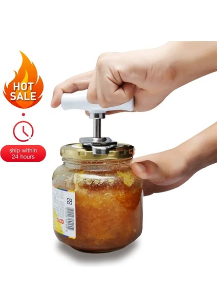 Ahşap Tarzı Manuel Paslanmaz Çelik Kolay Kavanoz Açacağı Ayarlanabilir Kapak Açacakları Aracı Mutfak Aletleri (Yurt Dışından) fiyatları