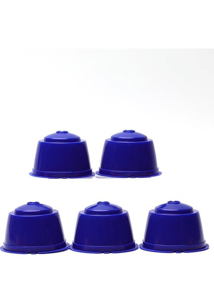 5 Adet Kırmızı Stil Olorful Yeniden Kullanılabilir Nescafe Dolce Gusto Kahve Kapsül Filtre Fincan Doldurulabilir Bölmeler Filtreler Sepet Süzgeç Yumuşak Tat Tatlı (Yurt Dışından)