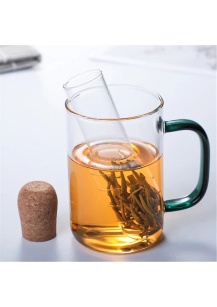 Bir Stil Yaratıcı Çay Demlik Demlik Test Tüpü Çay Süzgeç Ot Demlik Şeffaf Boru Çay Demleme Gereçleri Mutfak Aksesuarları (Yurt Dışından) fırsatları