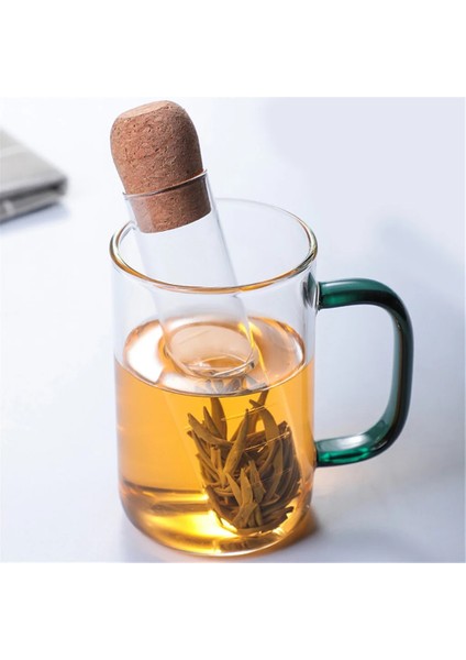 Bir Stil Yaratıcı Çay Demlik Demlik Test Tüpü Çay Süzgeç Ot Demlik Şeffaf Boru Çay Demleme Gereçleri Mutfak Aksesuarları (Yurt Dışından) indirimleri