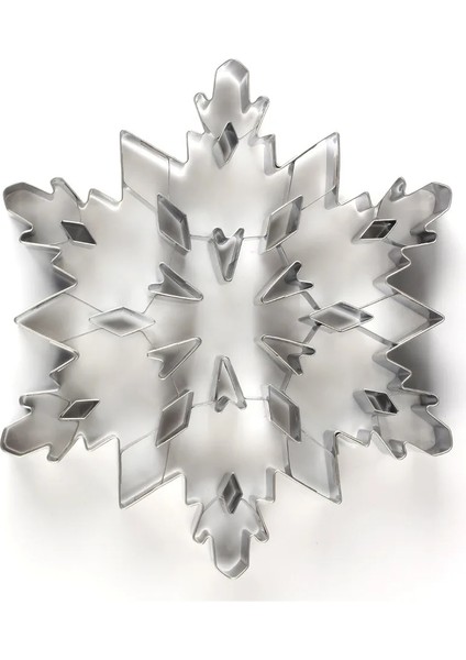 Kalp Tarzı 3D Noel Kurabiye Kalıpları Büyük Boy Fondan Kar Tanesi Zencefilli Kalp Bisküvi Kesici Paslanmaz Çelik Dıy Çerez Araçları Kalıp (Yurt Dışından) modelleri