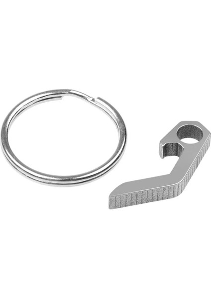Edc Mini Paslanmaz Çelik Şişe Açacağı Anahtarlık Anahtarlık Küçük Aracı Kamp Ekipmanları Cihaz Mini Bira Şişe Açacağı Şarap Araçları (Yurt Dışından) fırsatları