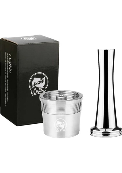 Ordu Yeşili Tarzı Icafilasstainless Çelik Yeniden Kullanılabilir Kahve Filtresi Desteği Illy Y3.2 Mahine Için Doldurulabilir Kapsüller Bardak Pod (Yurt Dışından)