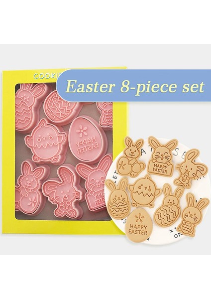 No.2 Tarzı Paskalya Plastik Çerez Kesici Tavşan Yumurta Bisküvi Kesici Mutlu Paskalya Süslemeleri Ev Bunny Paskalya Parti Malzemeleri Çocuklar Için Hediyeler (Yurt Dışından) fiyatları