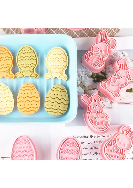 No.2 Tarzı Paskalya Plastik Çerez Kesici Tavşan Yumurta Bisküvi Kesici Mutlu Paskalya Süslemeleri Ev Bunny Paskalya Parti Malzemeleri Çocuklar Için Hediyeler (Yurt Dışından) modelleri