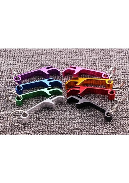 Kırmızı Stil Alüminyum Taşınabilir Konserve Şişe Açacağı Anahtarlık Yüzük Restoran Promosyon Hediyeler Mutfak Aletleri Doğum Günü Hediyesi Parti Malzemeleri (Yurt Dışından) modelleri