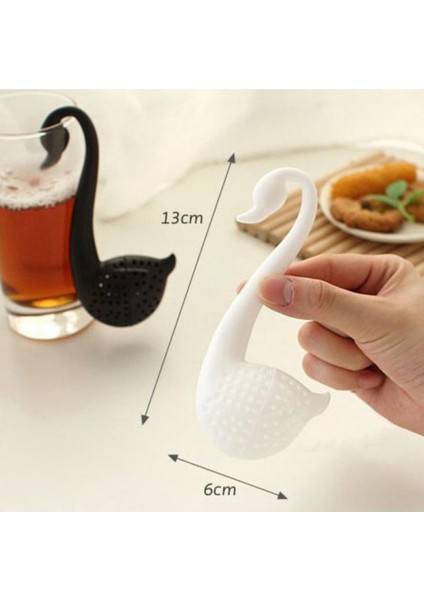 1 Adet Beyaz Stil Yaratıcı Kuğu Çay Demlik Çevre Dostu Plastik Zarif Kuğu Çay Demlik Ev Mutfak Teaware Aksesuarları Satışı (Yurt Dışından) modelleri
