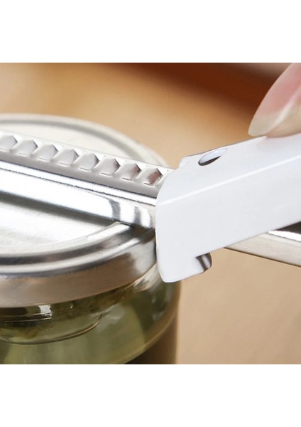 Ayarlanabilir Paslanmaz Çelik Kavanoz Açacakları Anti-El Sürgülü Hızlı Şişe Açacağı Çok Fonksiyonlu Kapak Açacağı Mutfak Aletleri (Yurt Dışından) fiyatları