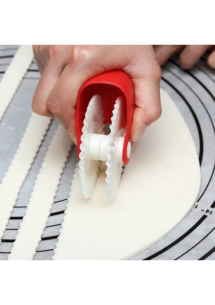 Bir Dalga Stili Pasta Kesici Pürüzsüz Kesim Sağlayın Plastik Paslanmaya Dayanıklı Erişte Bıçağı Pizza Pasta Araçları Haddeleme Tekerleği Dekoratör Kılavuzu (Yurt Dışından) fiyatları