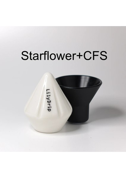 Yıldız Çiçeği Cfs Stili Lilydrip Kahve Damlatıcı Transformatör Bira Filtre Kağıdı Invertör Çoğu Koni Damlatıcı Için Uyumlu V60 Bira Seti Demlemeye Yardım (Yurt Dışından)