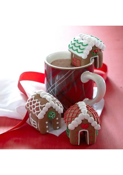 Tarzı Ayarla Ristmas Zencefilli Ev Bisküvi Kalıbı Çerez Kesiciler Set Noel Fincan Dekor Dıy Kek Pişirme Araçları Noel Partisi Malzemeleri (Yurt Dışından) modelleri