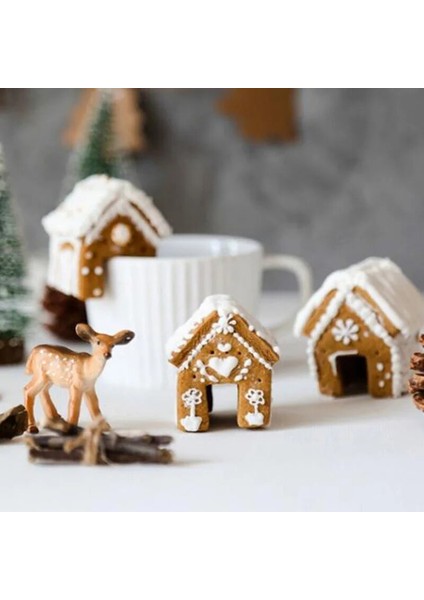 Tarzı Ayarla Ristmas Zencefilli Ev Bisküvi Kalıbı Çerez Kesiciler Set Noel Fincan Dekor Dıy Kek Pişirme Araçları Noel Partisi Malzemeleri (Yurt Dışından) fırsatları