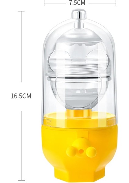16,5x7,5 Cm'lik Bir Stil Yumurta Karıştırma El Manuel Blender Elektrikli Altın Yumurta Makinesi Yumurta Sarısı Beyaz Mikser Mutfak Çektirme Aletleri Çırpılmış Yumurta Makinesi (Yurt Dışından)