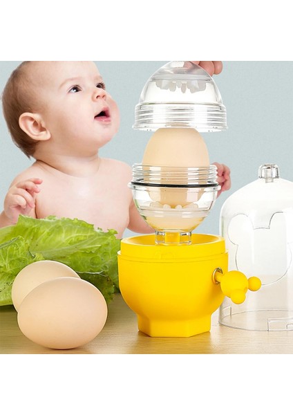16,5x7,5 Cm'lik Bir Stil Yumurta Karıştırma El Manuel Blender Elektrikli Altın Yumurta Makinesi Yumurta Sarısı Beyaz Mikser Mutfak Çektirme Aletleri Çırpılmış Yumurta Makinesi (Yurt Dışından)