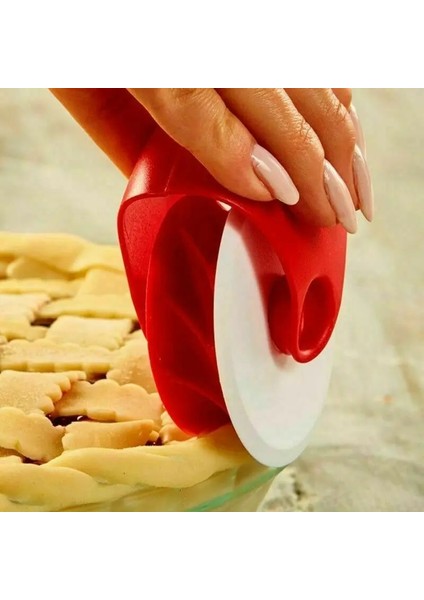 No.2 Tarzı Plastik Tekerlek Rulo Pişirme Kesici Pizza Pasta Kafes Kesici Pasta Pasta Dekorasyon Kesici Pasta Pasta Dekor Mutfak Ev Cocina (Yurt Dışından) fırsatları