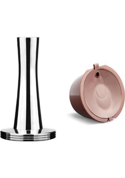 Bordo Tarzı Nescafe Için Dolce Gusto Kahve Filtreleri Kapsül Pod Yeniden Doldurulabilir Dolci Gusto Kahve Çay Damlatıcı Bardak Sepetleri Kaşık Fırça (Yurt Dışından)