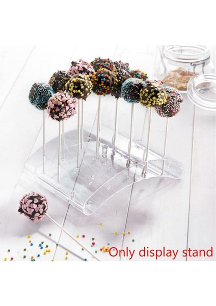 Mavi Stil 20 Delikli Kek Pop Lolipop Standlarıekran Kaideleriraf Şekilli Dıy Bakeware Kek Aletleri Aksesuarlar Şeker Tatlı Hodler (Yurt Dışından) fiyatları