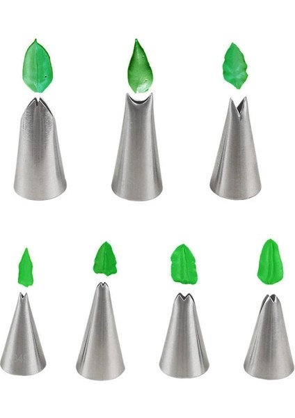 Et Yaprak Ipuçları Paslanmaz Çelik Buzlanma G Nozullar Kek Dekorasyon Pasta Setleri Cupcake Araçları Pişirme Kalıbı (Yurt Dışından)