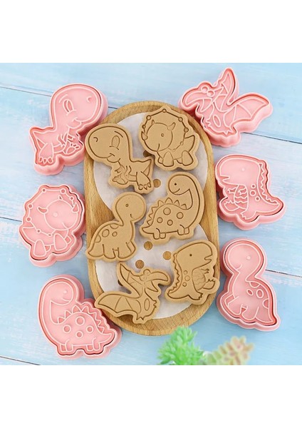 Ulaşım Tarzı Dinozor Kurabiye Pişirme Kalıpları Dıy Karikatür Hayvan Bisküvi Dinozor Kurabiye Kesiciler Kalıp Kurabiye Pişirme Araçları Kek Dekorasyon Aracı (Yurt Dışından) modelleri