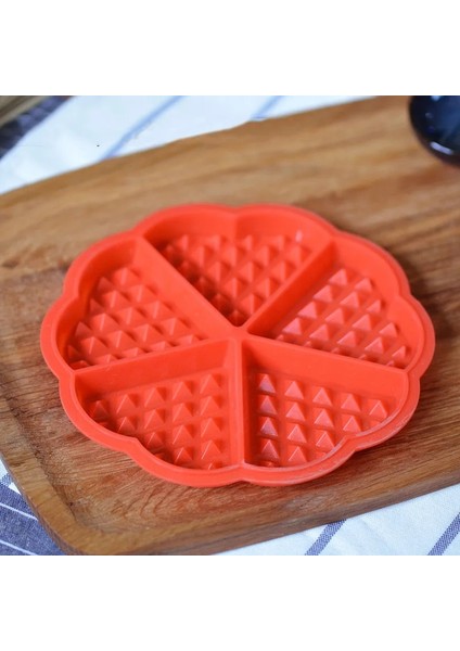 Mavi Stil Yapışmaz Gıda Sınıfı Silikon Waffle Kalıp Kek Çikolata Şekerleme Kalıp Mutfak Pişirme Tepsisi Yüksek Sıcaklık Pişirme Aracı Aksesuarları (Yurt Dışından) fırsatları