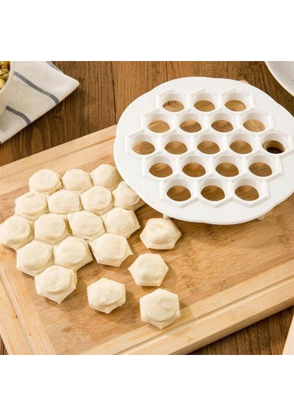 Kırmızı L Tarzı Hamur Presi Mantı Yapma Kalıp Hamur Kalıp Makinesi Dıy Maker Hamur Tatlısı Pelmeni Kalıp Makarna Formu 19 Delik Mutfak Gereçleri ve Aletleri (Yurt Dışından)